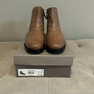 Franco Sarto L-Mobi bootie, taupe, size 8.5